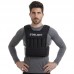 Жилет обважнювач з регульованою вагою Zelart Weigth Vest 20 кг, чорний, код: FI-2630-20