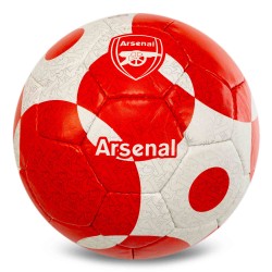 М"яч футбольний Ballonstar Arsenal №5 PU, червоний-білий, код: FB-7582