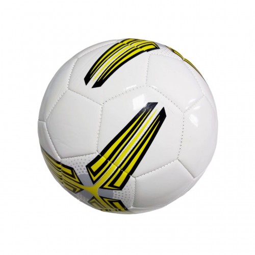 М"яч футбольний SNS Clover FT2315-yellow №5, білий-жовтий, код: 12689-SNS