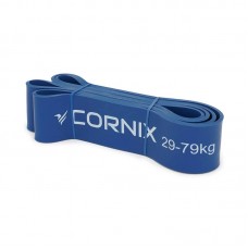 Еспандер-петля Cornix Power Band 29-79 кг, синій, код: XR-0135