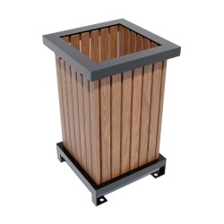 Смітник дерев"яний Brustyle 430х430х700 мм, код: DIO922.5 Смітник дерев"яний Brustyle 430х430х700 мм, код: DIO922.5