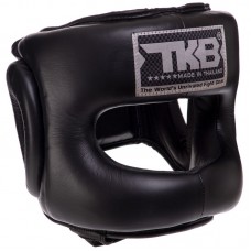Шолом боксерський з бампером шкіряним Top King Pro Training S чорний, код: TKHGPT-CC_SBK-S52