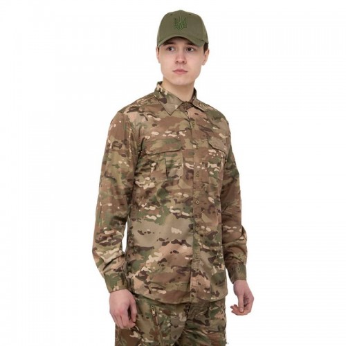 Кітель тактичний Tactical Military Rangers L (46-48), камуфляж Multicam, код: ZK-JK6005_LKM