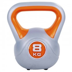 Гиря пластикова Zelart 8кг помаранчевий, код: TA-5734-8-S52 Гиря пластикова Zelart 8кг помаранчевий, код: TA-5734-8-S52