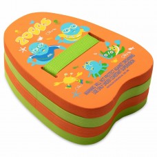 Дошка для плавання дитяча Zoggy Back Float помаранчево-салатова, код: 749266212214