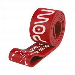 Еспандер-петля (гумка для фітнесу і кроссфіту) PowerPlay Power Band (14-39 кг), червоний, код: PP_4115_Red_(14-39 kg)
