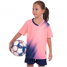 Форма футбольна дитяча PlayGame розмір S, ріст 155, рожевий, код: D8833B_SP-S52