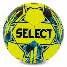 М"яч футбольний Select Team FIFA Basic V23 №5, жовтий-синій, код: TEAM-FIFA-YB