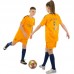 Форма футбольна дитяча PlayGame із символікою Real Madrid Bellingham 5 гостьова 2025, розмір 26, зріст 140-145, помаранчевий, код: CO-4645_26