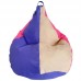 Крісло мішок Tia-Sport Веселка, оксфорд, L - 1200х900 мм, кольоровий, код: sm-0093-3
