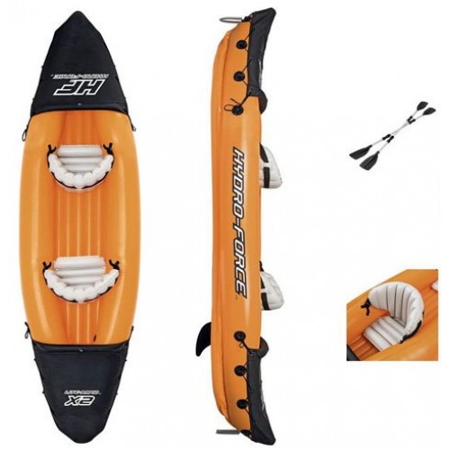 Надувний каяк Hydro-Force Lite Rapid 3210x880x440 мм, помаранчевий, код: 694213897641-IN Надувний каяк Hydro-Force Lite Rapid 3210x880x440 мм, помаранчевий, код: 694213897641-IN