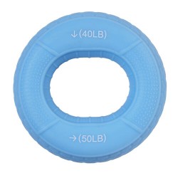 Еспандер кистьовий кільце FitGo 40-50 LB, блакитний, код: 389/2-40-50-WS