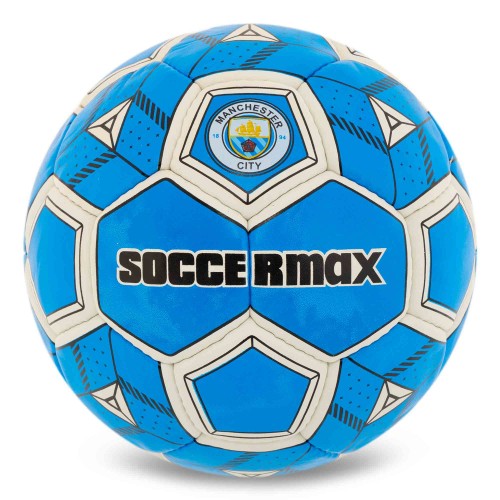 М"яч футбольний Soccermax Manchester City №5 PU, синій, код: FB-0047-809-S52 М"яч футбольний Soccermax Manchester City №5 PU, синій, код: FB-0047-809-S52