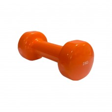 Гантель вінілова Stein 1х2 кг, помаранчева, код: DB3012-2-ST Гантель вінілова Stein 1х2 кг, помаранчева, код: DB3012-2-ST
