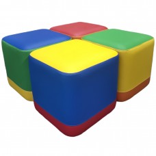 Комплект дитячих пуфів Міньон Tia-Sport 700x700x350 мм, код: sm-1090 Комплект дитячих пуфів Міньон Tia-Sport 700x700x350 мм, код: sm-1090