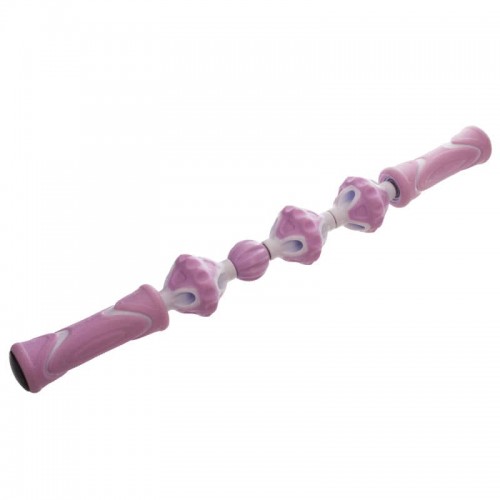Масажер-палиця роликовий Massager Bar 4 масажера фіолетовий, код: FI-1483_V-S52