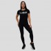 Футболка жіноча GymBeam Clothing Grow XXL, чорний, код: 221926-GB