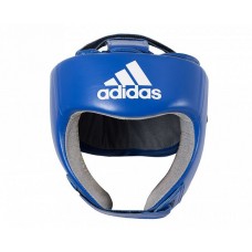 Шолом боксерський Adidas з ліцензією Aiba, розмір L, синій, код: 15559-506