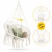 Крісло-гойдалка 4Fizjo Boho Dream 80 см підвісна, плетена, бежевий, код: P-5905973404518
