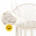 Крісло-гойдалка 4Fizjo Boho Dream 80 см підвісна, плетена, бежевий, код: P-5905973404518