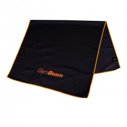Спортивний рушник GymBeam Quick-Drying Black/Orange, код: 8586022218491