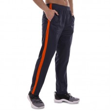 Штани спортивні чоловічі Lidong XL (48-50), чорний-помаранчевий, код: LD-6803K_XLBKOR
