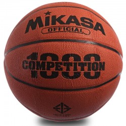 М"яч баскетбольний Mikasa Competitiona №7, коричневий, код: BQ1000