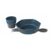 Набір туристичного посуду Robens Leaf Meal Kit Ocean Blue (690277), код: 929210-SVA