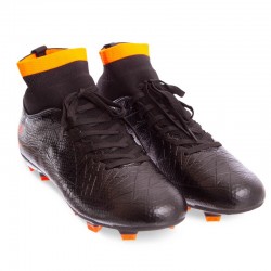 Бутси футбольні Pro Action розмір 43 (28см), чорний-помаранчевий, код: PRO-1000-21_43BKOR