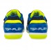 Футзалки взуття для міні-футболу дитяче на липучці Joma Top Flex 33,5-EUR/32,5-UKR, темно-синій-синій, код: TPJW2403INV_325