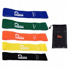 Резинки для фітнесу з тканини Majestic Sport Loop Band набір 5 шт 2-20 кг, код: M-LB-4606