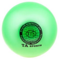 М"яч гімнастичний Ta Sport, 400 г, 19 см, салатовий, код: TA400-12-WS