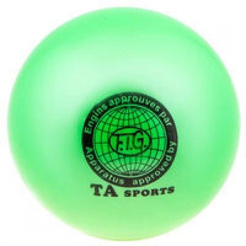 М"яч гімнастичний Ta Sport, 400 г, 19 см, салатовий, код: TA400-12-WS