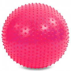 М"яч для фітнесу FitGo 650 мм рожевий, код: FI-1987-65_V_P