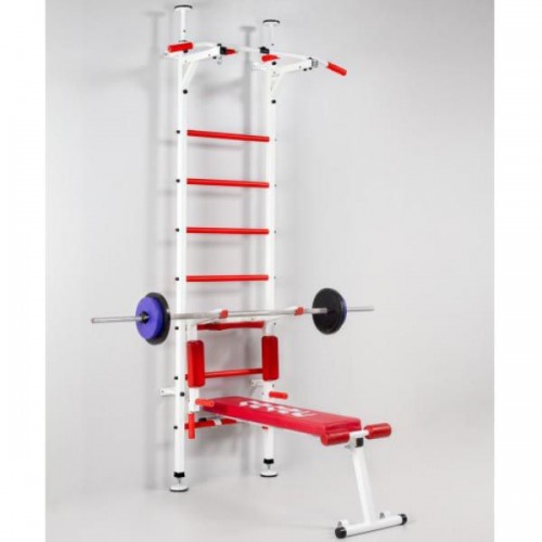 Шведська стінка Ladas Tornado White, код: LA-40 Шведська стінка Ladas Tornado White, код: LA-40