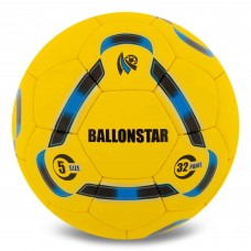 М"яч футбольний Ballonstar №5 PU, жовтий, код: FB-5155_Y М"яч футбольний Ballonstar №5 PU, жовтий, код: FB-5155_Y