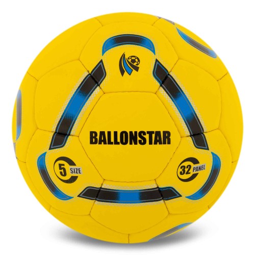 М"яч футбольний Ballonstar №5 PU, жовтий, код: FB-5155_Y