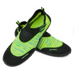 Аквашузи дитячі Aqua Speed Shoe Model 2B розмір 26, чорний-зелений, код: 5908217665584