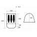 Намет 3-х місцева GreenCamp, код: GC1017-WS Намет 3-х місцева GreenCamp, код: GC1017-WS
