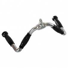 Рукоятка для нижньої тяги L-подібна ручка для блочного тренажера LiveUp хром, код: LP8192A Рукоятка для нижньої тяги L-подібна ручка для блочного тренажера LiveUp хром, код: LP8192A