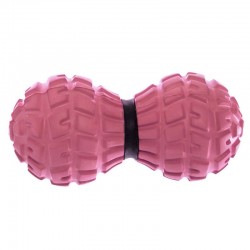 Масажер для спини FitGo DuoBall Massage Ball 136х60 мм, рожевий, код: FI-8231_P