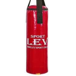 Мішок боксерський Lev 650х280 мм, 8 кг, червоний, код: LV-2803_R