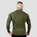 Футболка чоловіча з довгим рукавом GymBeam FIT Long Sleeve L, зелений, код: 120314-GB