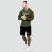 Футболка чоловіча з довгим рукавом GymBeam FIT Long Sleeve L, зелений, код: 120314-GB