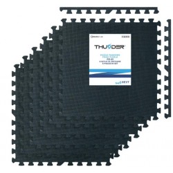 Килимок-пазл Thunder PZ-01 600х600 мм, чорний, код: PZ-01-IN