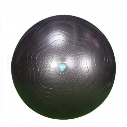 Фітбол зміцнений LivePro Anti-Burst Core-Fit Exercise Ball 750 мм, чорний, код: 6951376102635 Фітбол зміцнений LivePro Anti-Burst Core-Fit Exercise Ball 750 мм, чорний, код: 6951376102635