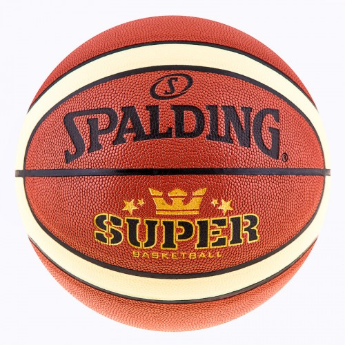 М"яч баскетбольний Spalding Super (полоса) №7 PU, помаранчевий, код: SP-TF1000-WS М"яч баскетбольний Spalding Super (полоса) №7 PU, помаранчевий, код: SP-TF1000-WS