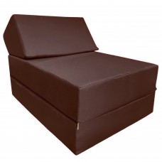 Безкаркасне крісло матрац Tia-Sport Преміум, оксфорд, 600х1860х300 мм, коричневий, код: sm-1045-14