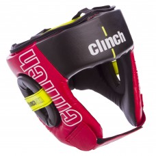 Шлем боксерский с полной защитой Clinch PU XL красный, код: C142_XLR-S52