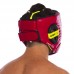 Шлем боксерский с полной защитой Clinch PU XL красный, код: C142_XLR-S52